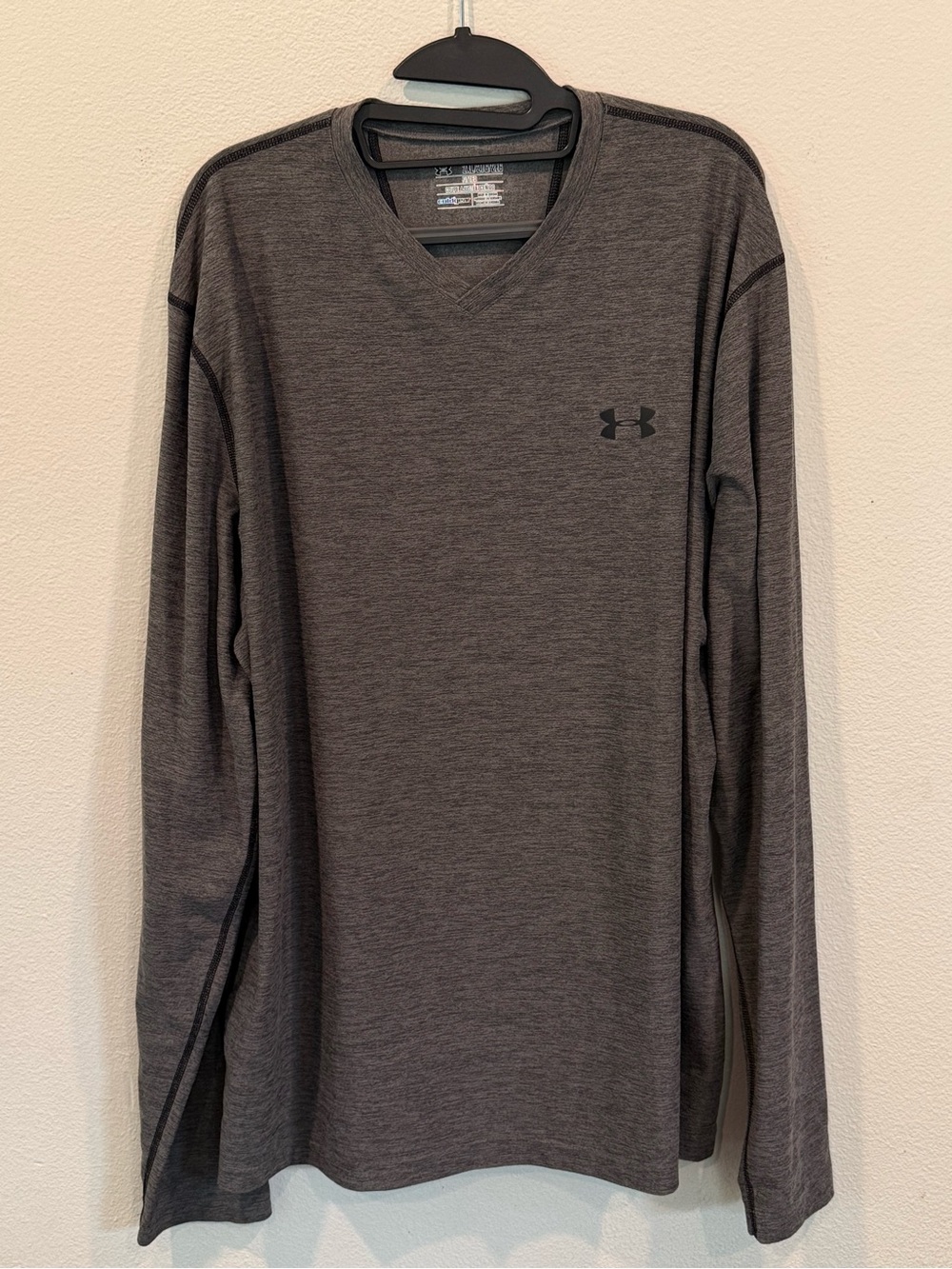 Member's Mark Favorite Soft Hoodie Women’s Size L Black Heather Stretch